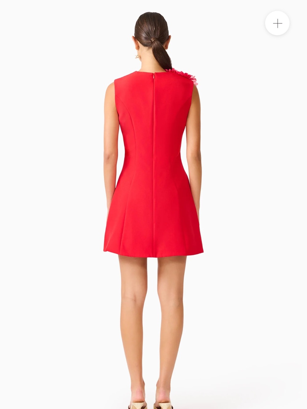 Elliatt Appliqué Sleeveless Mini Dress - Picture 4 of 5
